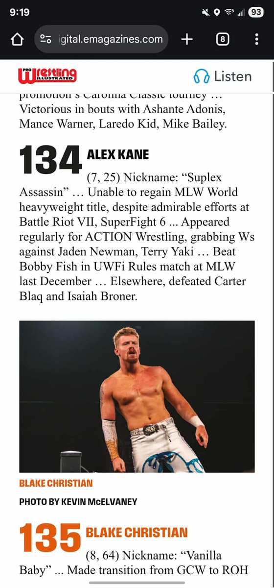 I never expect to be ranked it's been that way since I started so wherever I end up is a blessing in my eyes.