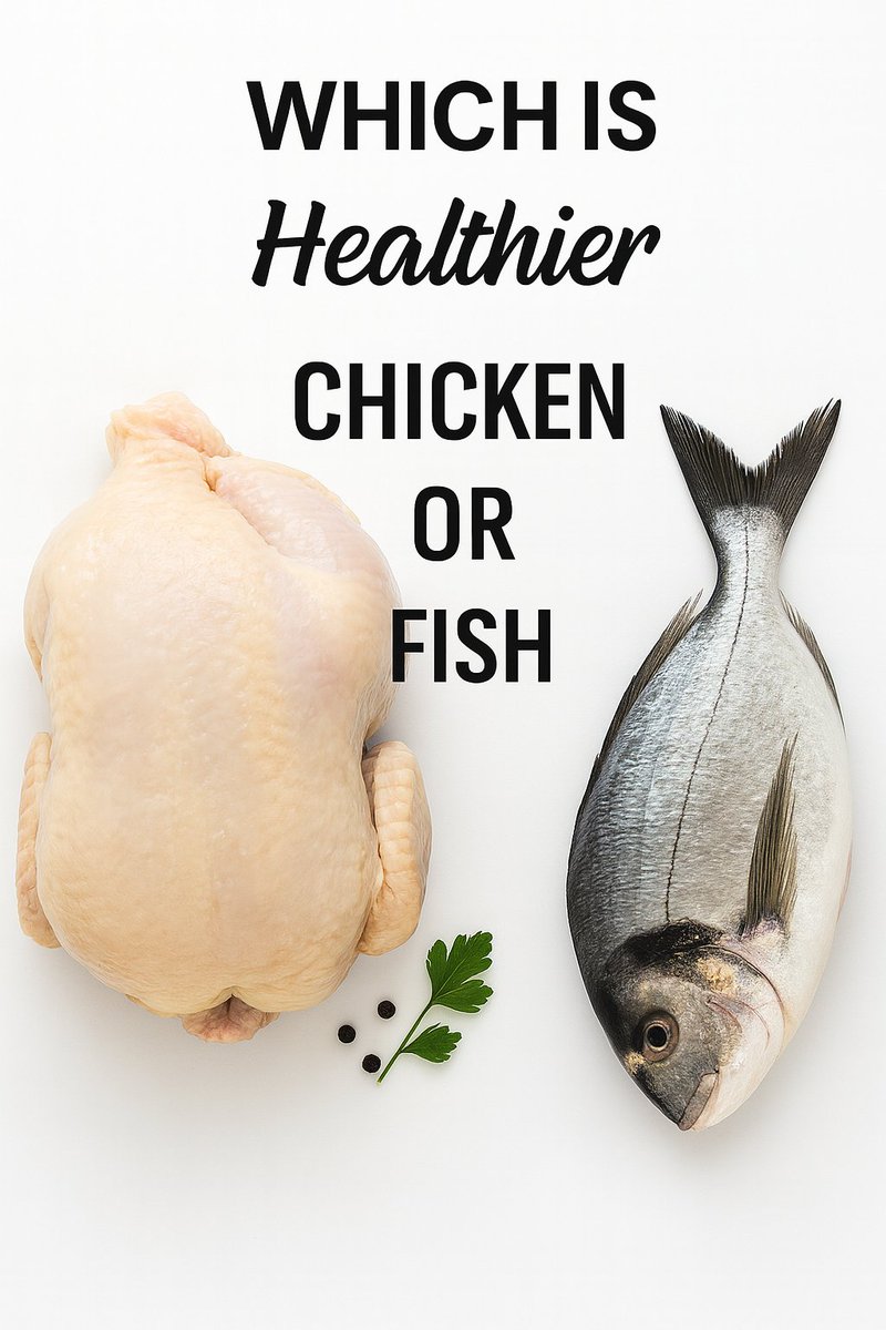 Which is healthier “Chicken or Fish” nutrizonia.com/which-is-healt… 

#nutrition #healthyeating