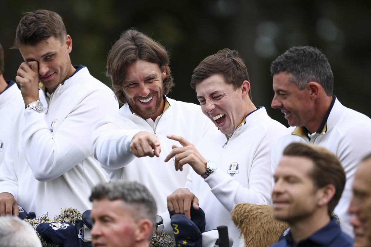 Ryder Cup Europe (@rydercupeurope) on Twitter photo ๐คฃ๐ช๐บ
#TeamEurope | #OurTimeOurPlace ๐คฃ๐ช๐บ
#TeamEurope | #OurTimeOurPlace