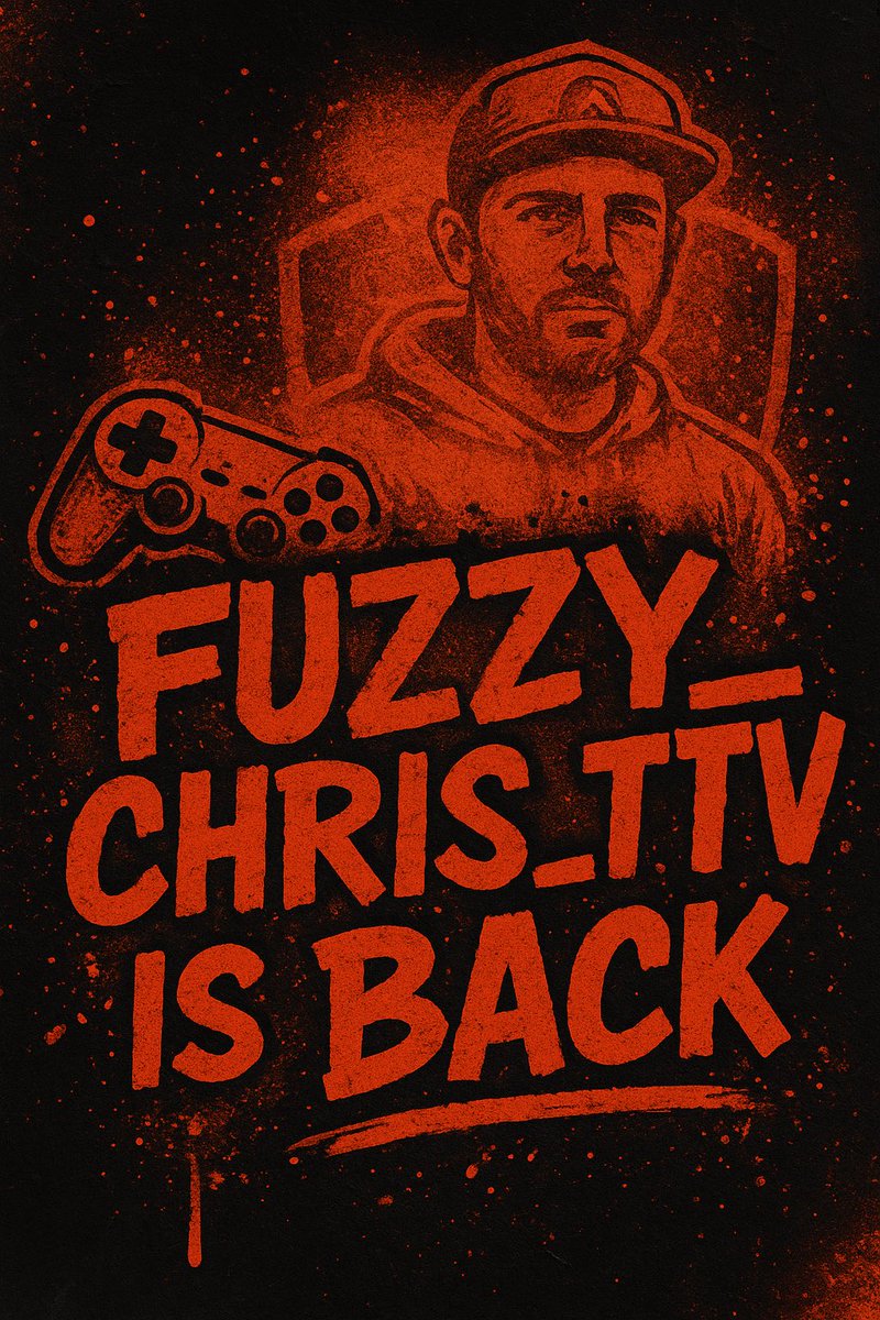 🔥 THE COMEBACK IS HERE 🔥

After a year off, I’m back this October. Date to be announced. Refreshed, recharged &amp; READY TO TAKE OVER 💪🎮

Streams are returning on Fuzzy_Chris_TTV and I wanna know… 👀
👉 What content do YOU wanna see me smash first?

#Twitch #Streamer