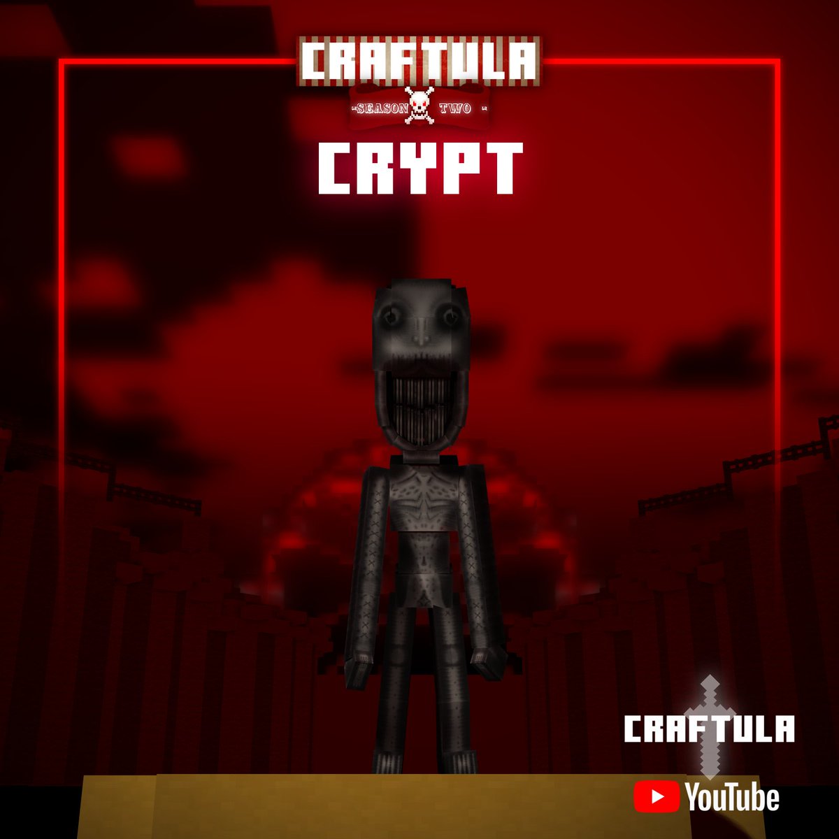 craftula_'s tweet photo. Last up, Crypt! @phagbrains 
#drag #dragrace #dragula #horror #craftula #minecraft https://t.co/jsIMm42RBV