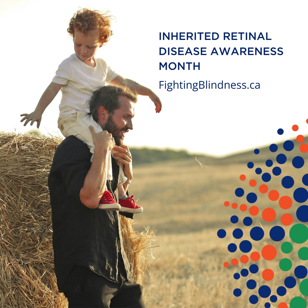 September is Inherited Retinal Disease (IRD) Awareness Month—learn more about this hereditary disease which affects approximately 21,000 Canadians. bit.ly/45H4dAM #FBCIRDMonth