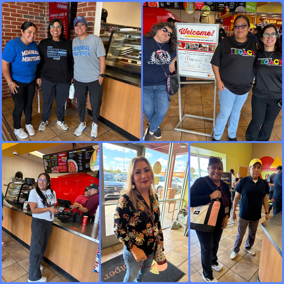 Thank you to our amazing teachers, staff, and district team for showing up to support the Senior Class of 2026 at the Peter Pipper fundraiser! 🍕💙 Your encouragement makes a huge difference as our seniors continue their journey to graduation. 🎓✨ #ClassOf2026