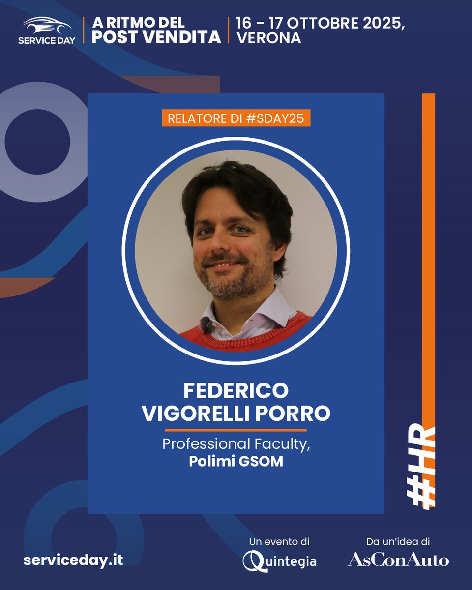 Service__Day's tweet photo. 🔑 Una sessione che mostra come la valorizzazione interna delle risorse possa diventare la leva più concreta per affrontare le sfide di oggi e costruire il post vendita di domani

https://t.co/MtksMJkZ0m https://t.co/Gy9TLtpu73