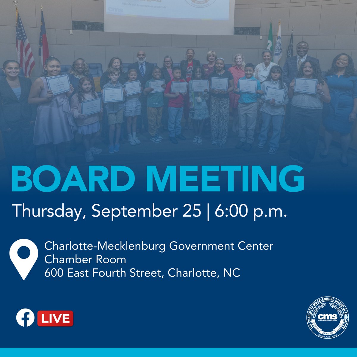 Join us for Thursday's Board meeting!