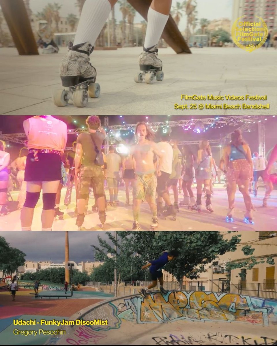 udachi's tweet image. I got a music video playing at a music video film fest at Miami Beach Bandshell this Thursday😭😭😭