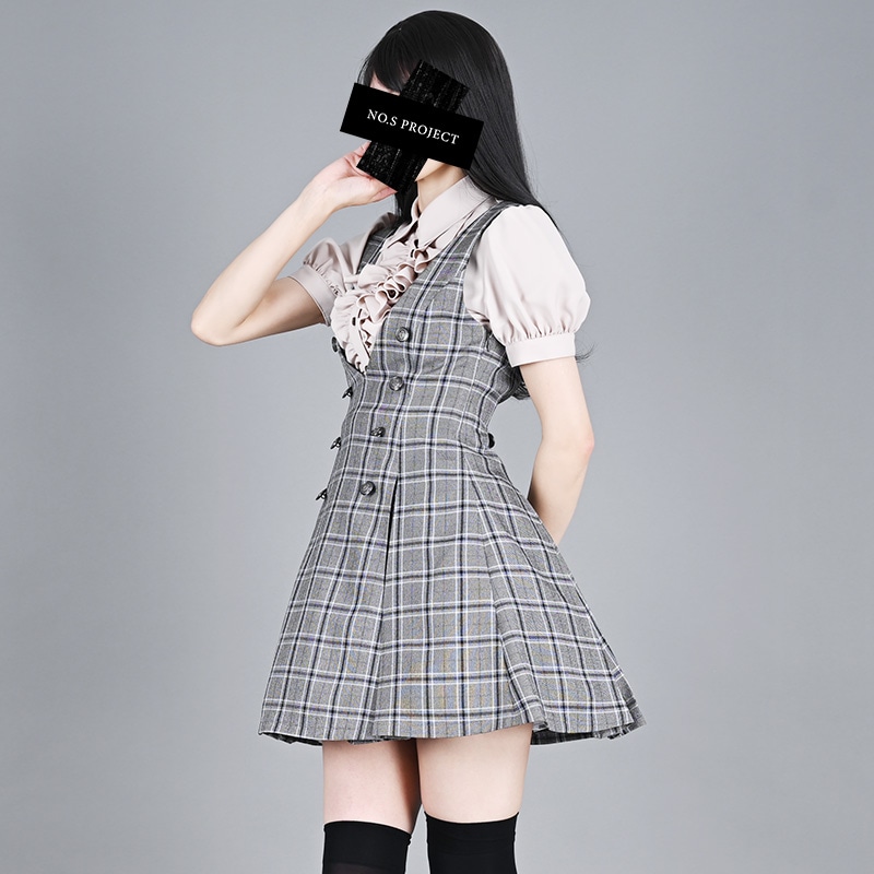 NO.S PROJECT ボックスプリーツワンピース ボックスプリーツワンピース キャメル | NO.S PROJECT