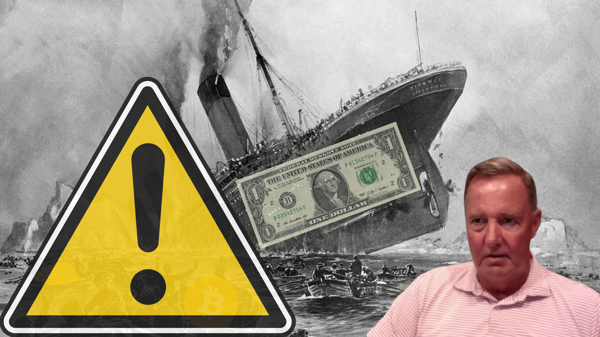 Your dollars are doomed.

Lawrence Lepard saw this coming when Bitcoin was $400 and he's still buying at $112,000 for one terrifying reason.

His Titanic comparison will change how you see money forever:👇🏻
