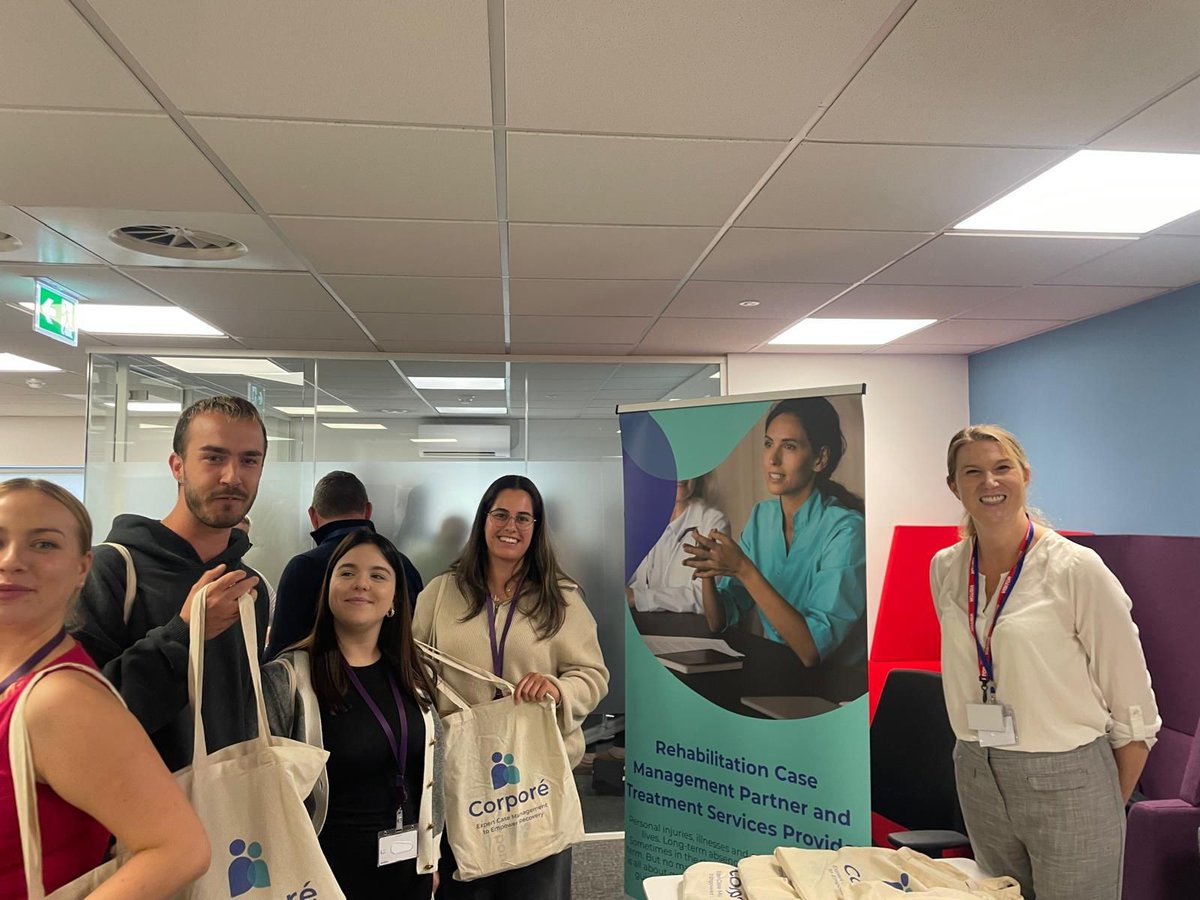 Fantastic day at <a href="/1stCentral/">1st Central</a>’s Supplier Fair!

Our Strategic Accounts Manager, Nicola Crompton, loved meeting the handlers, talking all things Corporé, and showing off our new branding. Great conversations on how we can work together in personal injury claims.
#Collaboration