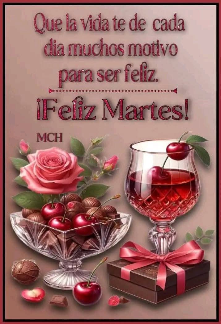 Buenos días amigos 
Les deseo muy buenas cosas para todos