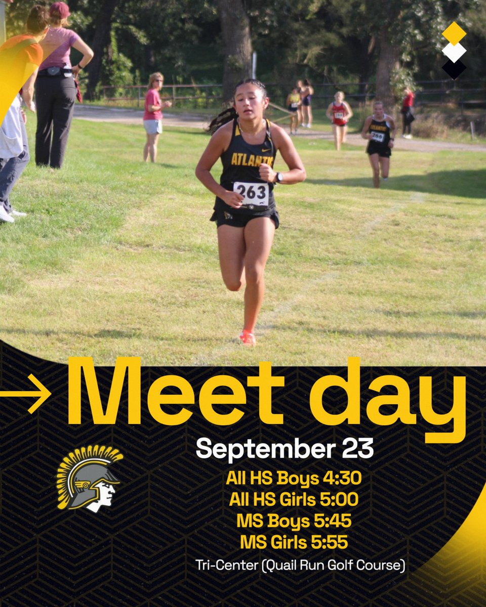 Let's try again for meet #5! We are at Tri-Center tonight. Results can be found below. Check back for possible weather updates. results.blacksquirreltiming.com/meets/56675