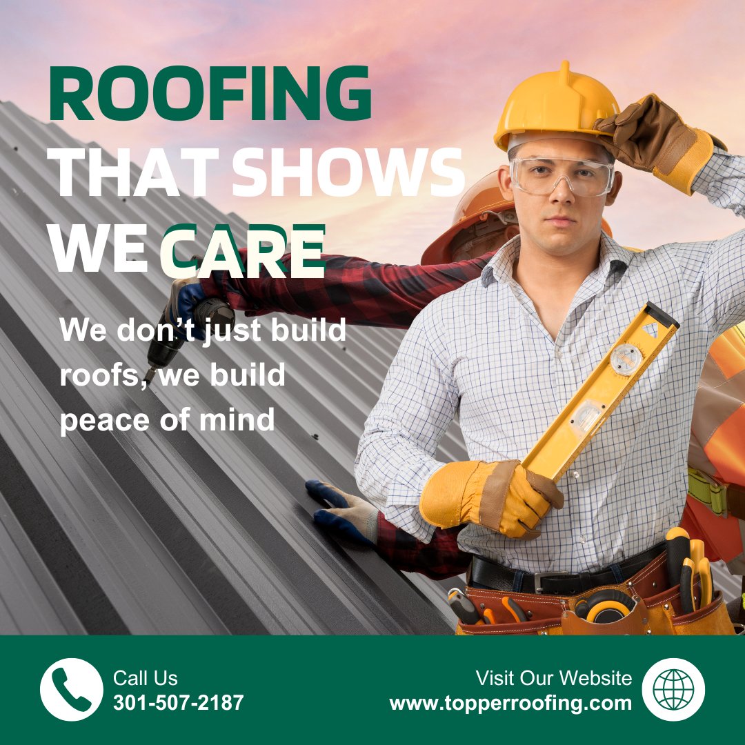 TopperRoofing's tweet image. Our Work = Quality You Can See.

From the first shingle to the final cleanup, we focus on detail and durability.
See for yourself: topperroofing.com/our-work/
#TopperRoofing #QualityRoofing #Craftsmanship