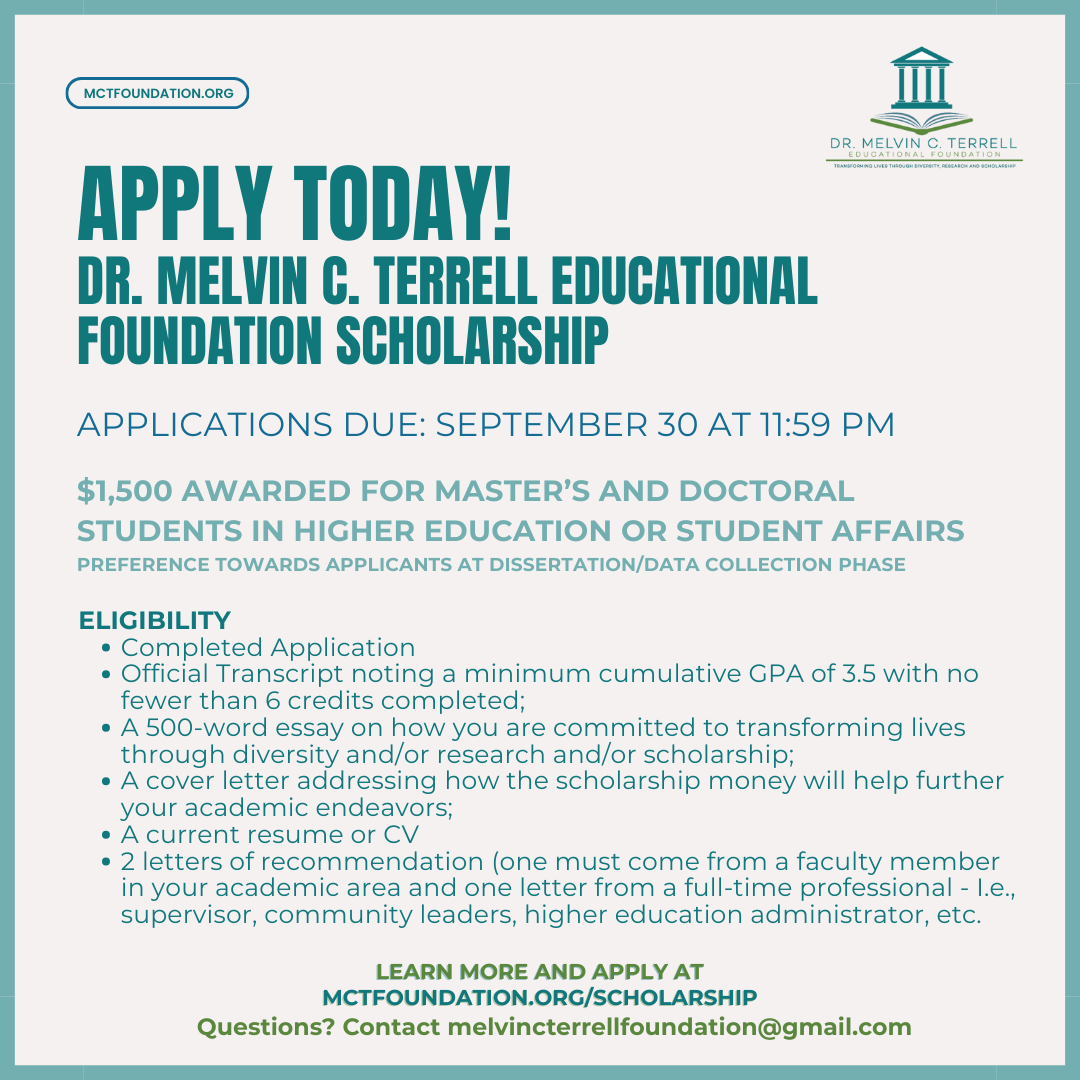⏰ LAST CHANCE! Only 1 week left to apply for our scholarship! Don't miss this year's deadline. Apply today at mctfoundation.org/scholarship/ 

#Scholarship #EducationFunding #ApplyNow