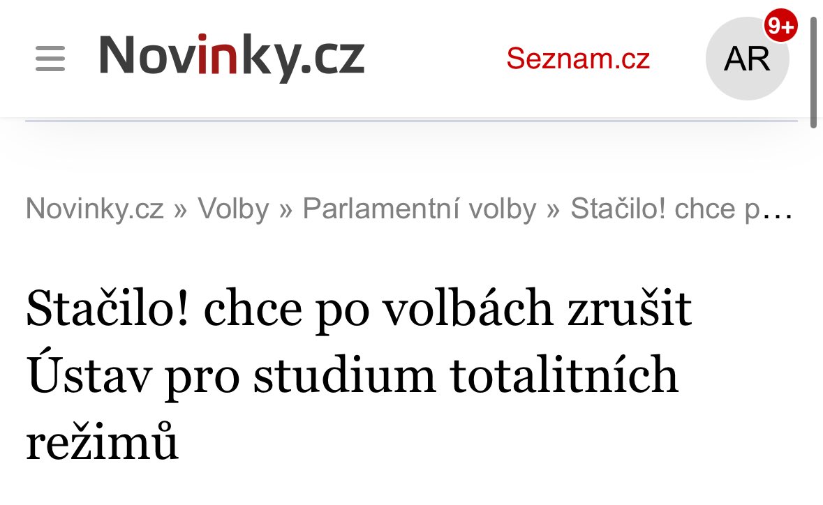 Když komunisté volají po zrušení ÚSTR, není to kvůli úsporám ani kvůli efektivitě. Je to proto, že se bojí vlastní minulosti. 
Protože dobře vědí, že jejich dějiny nejsou hrdinské, ale plné vražd, bezpráví a zrady.
ÚSTR není přítěž ani luxus. Je to paměť národa a dluh obětem.