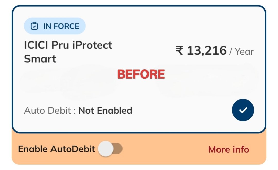 Dhananjay_Tech's tweet image. Difference in Insurance payment is live &amp;amp; 18% GST reduction is definitely going to make a huge difference in my parent&apos;s insurance payment!
