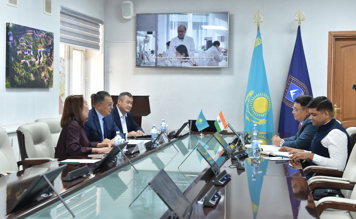 IndiaInKazakhstan tweet media