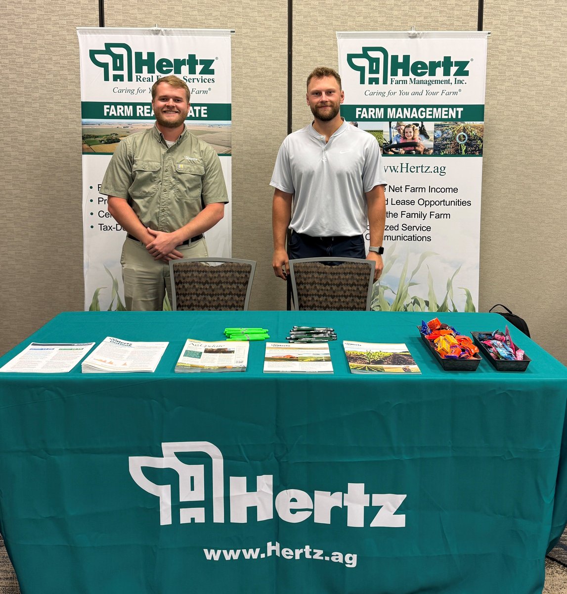 📅 Day two of the Farm Tax Workshop with <a href="/CALT_IowaState/">Center for AgLaw&Tax</a>! 🌾

We’ve enjoyed sponsoring and connecting with so many of you—stop by our booth before the day wraps up! 👋