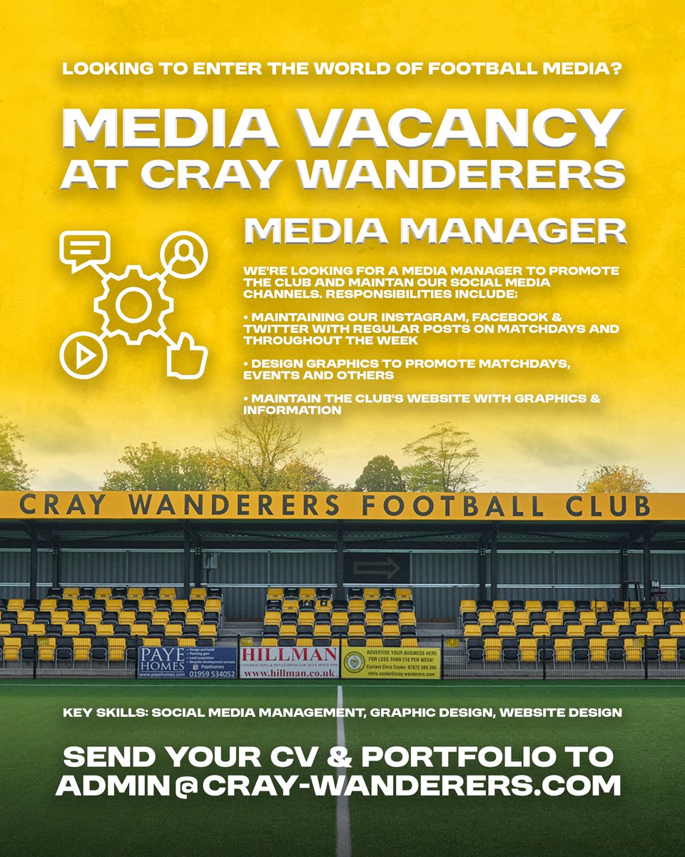 Cray Wanderers FC tweet media
