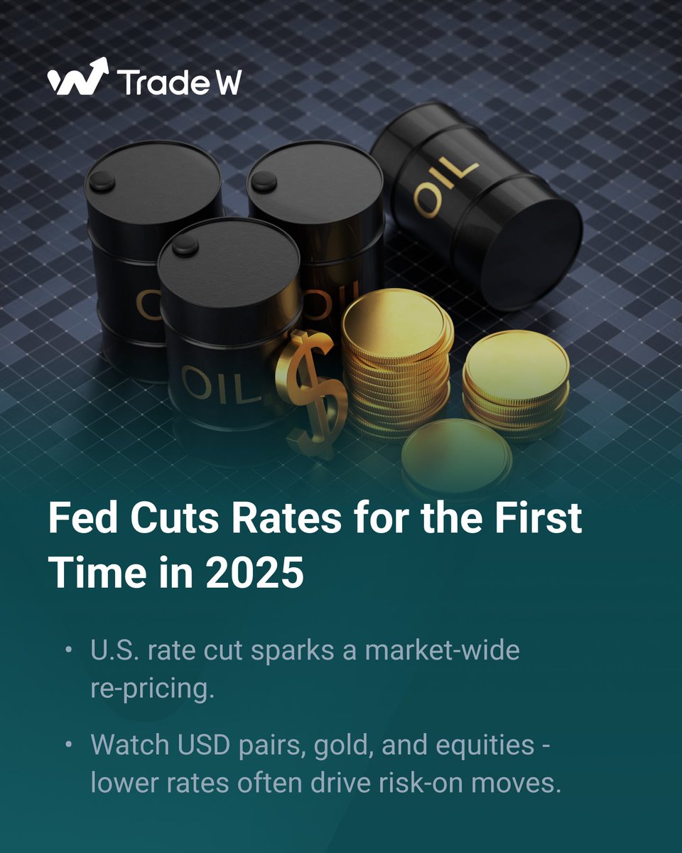 TradeW_Global's tweet image. Fed easing + BOJ tightening = policy divergence. Add record equity outflows, and you get volatility across USD pairs, gold, equities &amp;amp; JPY crosses📈. 
Are you ready? 
#StepInStackUp #Trending #Stocks #Trading #TradingInsights #StockMarket  #TradeW