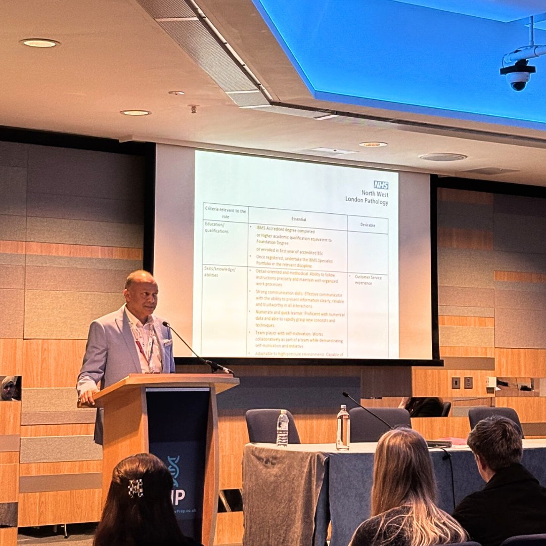 The #IBMSCongress2025 audience has shown up for Manfred's presentation 'You are About to Graduate - Now What?' 👏

#IBMSCongress2025 #TeamNWLP #NorthWestLondonPathology