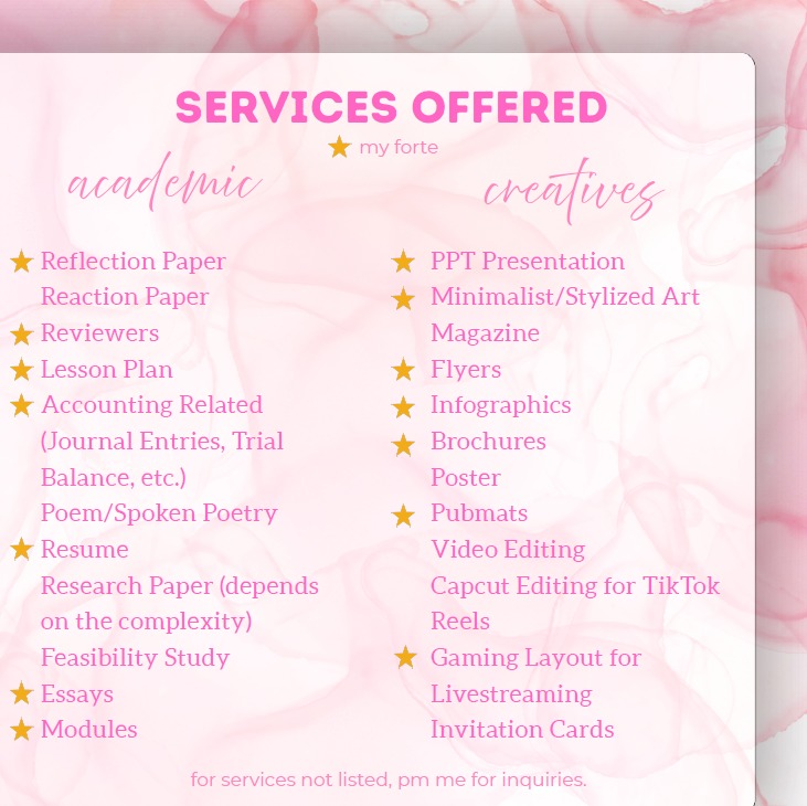 likhabymaya's tweet photo. Hello! It's 𝐿𝒾𝓀𝒽𝒶 𝐵𝓎 𝑀𝒶𝓎𝒶.

𝘿𝙍𝙊𝙋 𝘼 𝙈𝙀𝙎𝙎𝘼𝙂𝙀 for inquiries or to reserve a slot!
જ⁀➴ 𝙇𝙚𝙩’𝙨 𝙘𝙧𝙚𝙖𝙩𝙚 𝙨𝙤𝙢𝙚𝙩𝙝𝙞𝙣𝙜 𝙗𝙚𝙖𝙪𝙩𝙞𝙛𝙪𝙡 𝙩𝙤𝙜𝙚𝙩𝙝𝙚𝙧. °❀⋆

for a faster reply:
message me on my fb page see below.

#commissionsopen #likhabymaya https://t.co/H7n4crqKGy
