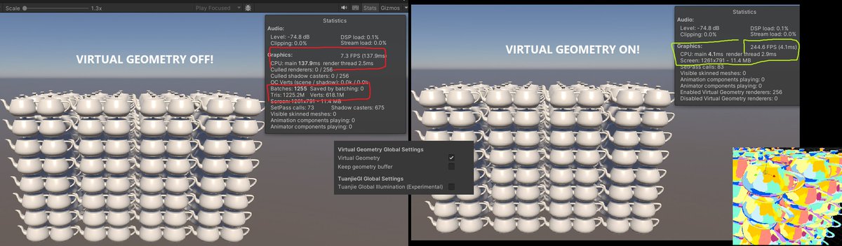 unitycoder_com's tweet image. Testing Virtual Geometry in Unity China engine: