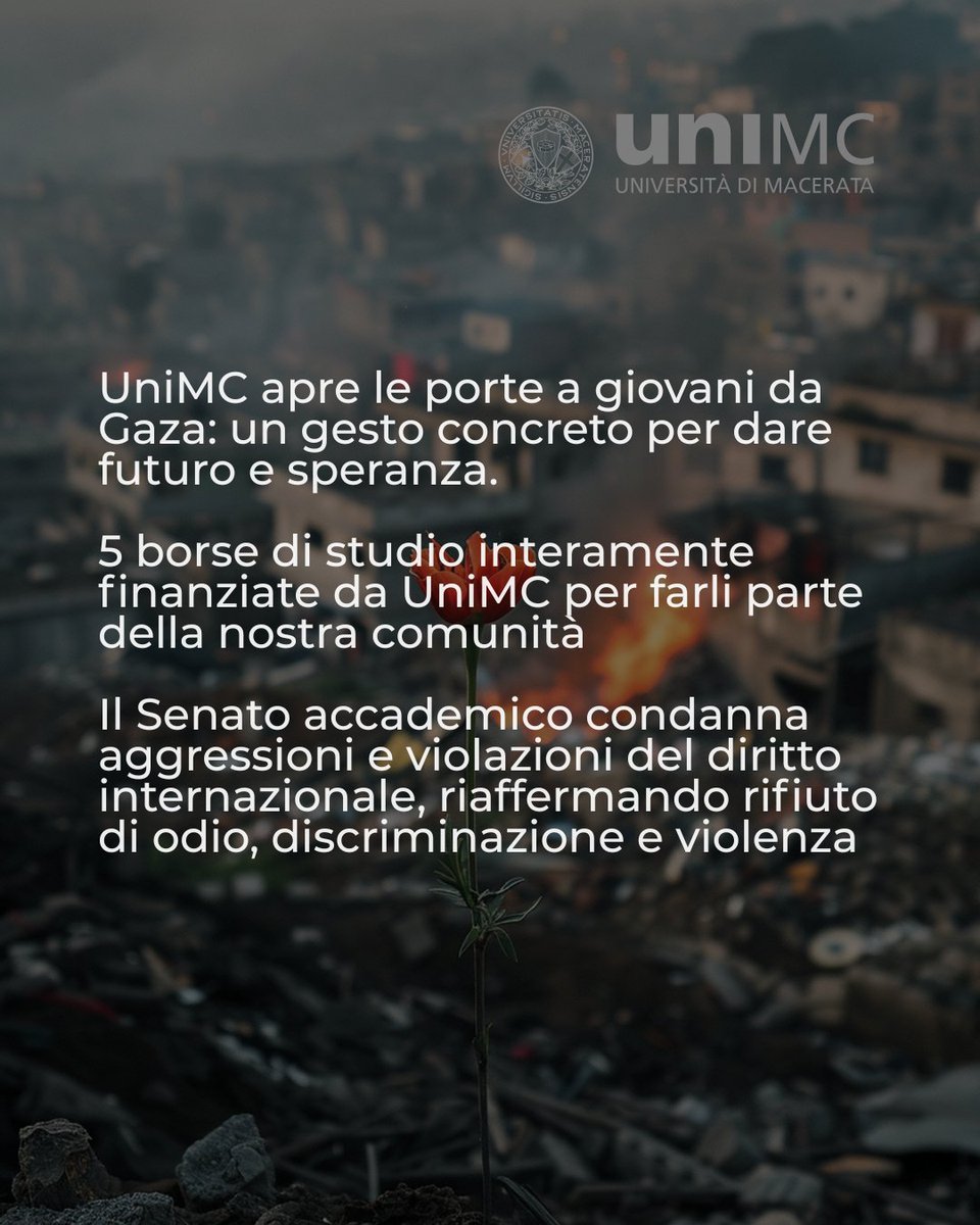 Università di Macerata tweet media