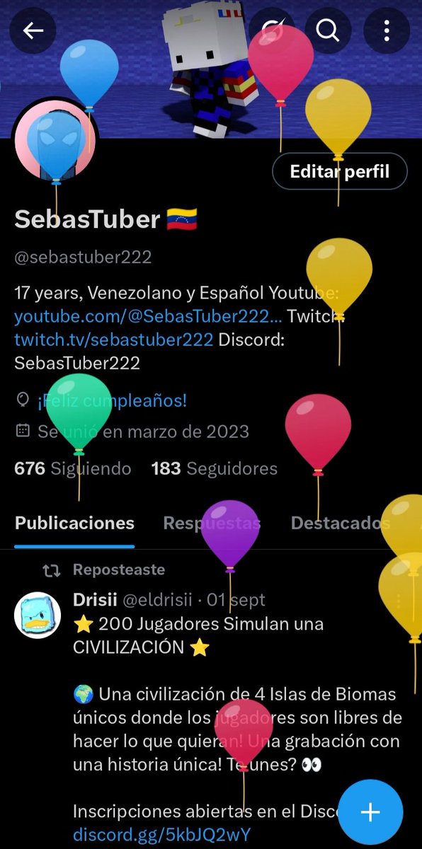 SebasTuber 🇻🇪 tweet media