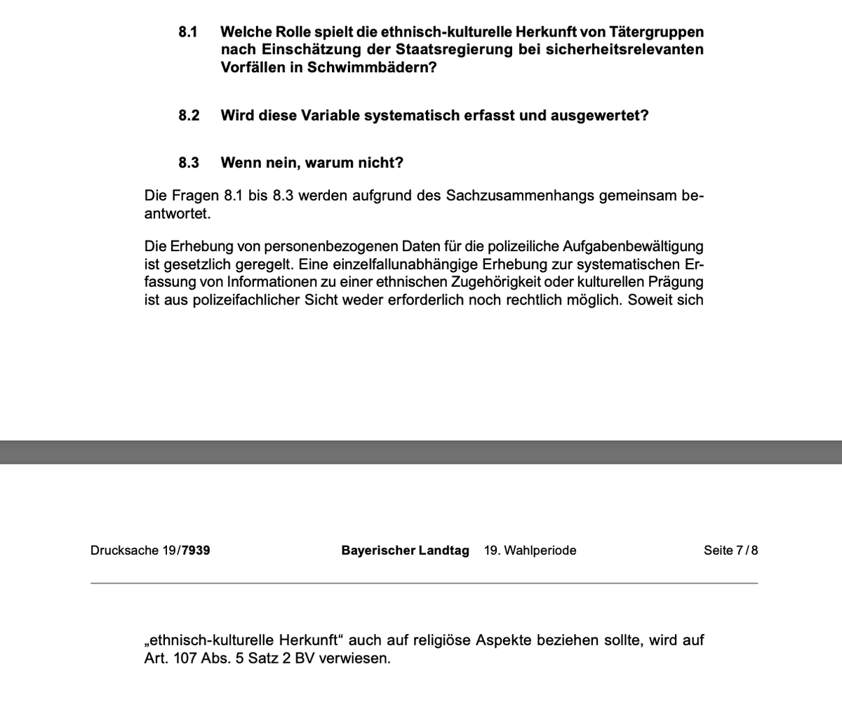 ER_Bayern's tweet image. 1️⃣ Geht es nach dem Urteil des VG München, ist der AfD-Landtagsabgeordnete Rene Dierkes wahrscheinlich der verfassungsfeindlichste AfDler im Freistaat. Auf diesem Ruf aufbauend, hätte er gerne die Erfassung ethnisch-kultureller Merkmale durch die Polizei. #Rassismus