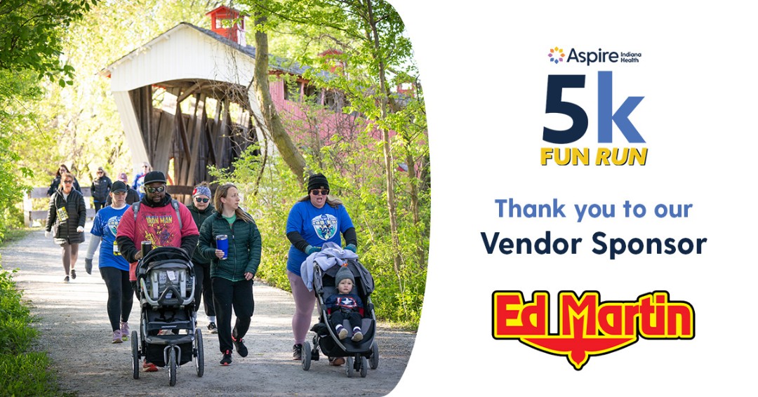 AspireIndiana's tweet image. A huge THANK YOU to our Vendor Sponsors for supporting the #AspireIndianaHealth #5kFunRun! ☀️🏃‍♀️🏅👣
📅 Saturday, September 27
📍 Conner Prairie, Fishers, IN

💚We appreciate CIRTA &amp;amp; Ed Martin for helping make this day possible! 

👉runsignup.com/aspire5k🏃‍♂️👟👣
 #ConnerPrairie