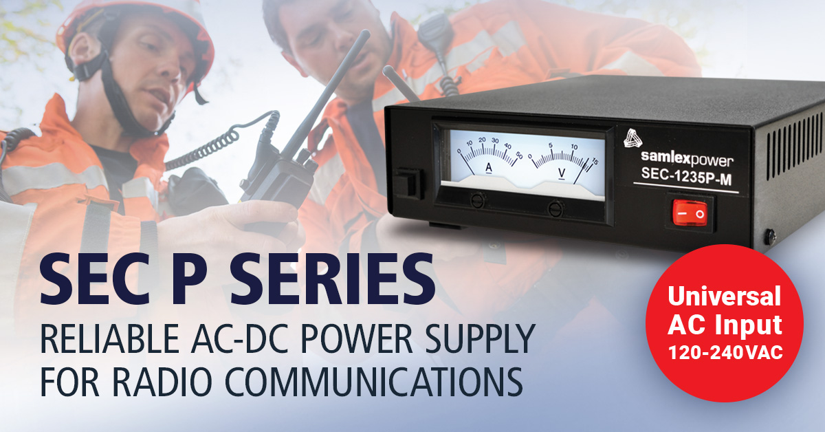 What if your phone stopped working in an emergency? 📵
Stay connected with a land mobile radio system powered by Samlex AC-DC power supplies — your lifeline in emergencies. ⚡ 

#EmergencyPreparedness #SamlexAmerica #LMR #HAMRadio