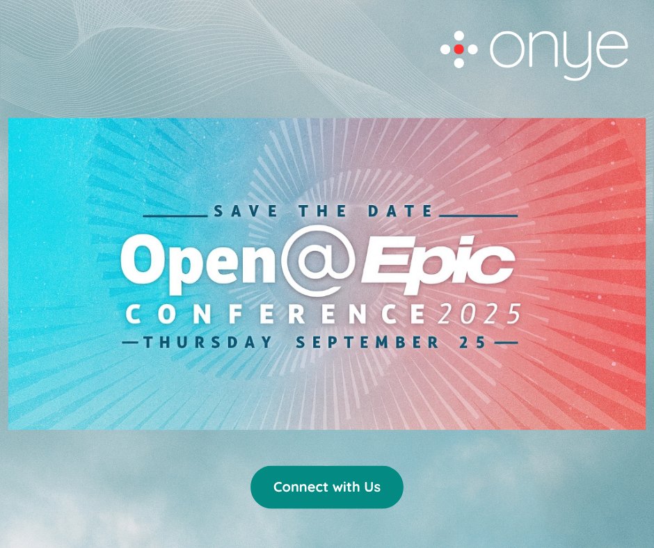 OnyeInc's tweet image. We will be attending @HeyEpic 2025 Conference.
At @OnyeInc we’re tackling one of healthcare’s biggest bottlenecks: data #interoperability and #normalization with our product, OnyeSync.
Imagine downstream #automation within Epic powered by our normalization engine, translating…