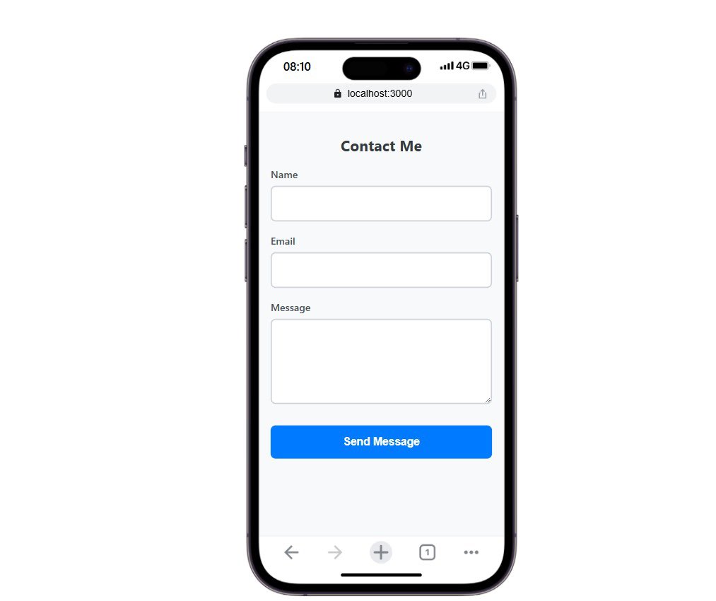CodeWithBeerah's tweet image. Day 23  #30DaysOfCode
Built a Contact Form That Sends Emails!

✅ Used Nodemailer + Express
✅ Connected to Gmail 
✅ Responsive 

Check it out : node-mailer-6r3m.vercel.app

#NodeJS #Nodemailer #Email #Backend #WebDev #BuildInPublic #WomenInTech