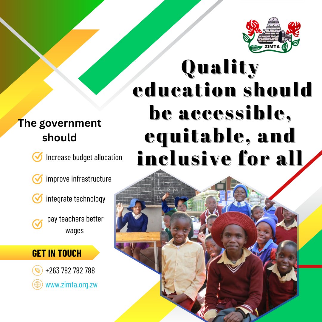 Quality education should be accessible , equitable , and inclusive for all.
#GoPublic #FundEducation #QualityEducationForAll