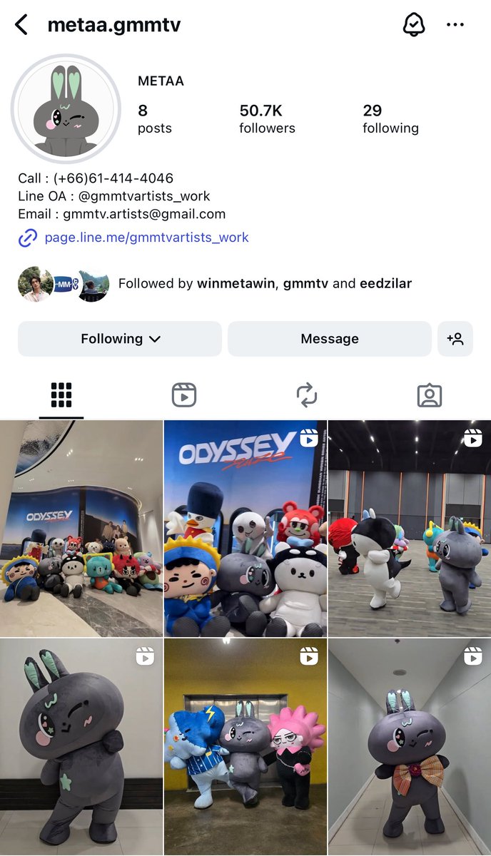 WinmetawinO's tweet image. ฝากช่องทางการติดตามเมต้าฉุดน่ายักของอุนย่าด้วยฮับ 🐰✨

X 📍 x.com/metaa_gmmtv?s=…

Instagram 📍 instagram.com/metaa.gmmtv?ig…

TikTok 📍 tiktok.com/@metaa.gmmtv?_…

#METAA @metaa_gmmtv 
#winmetawin @winmetawin 
#snowballpower