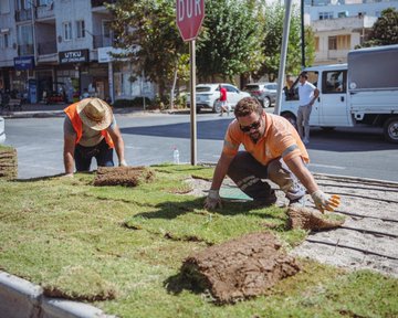 Güzelçamlı’da Refujlere Peyzaj Çalışması