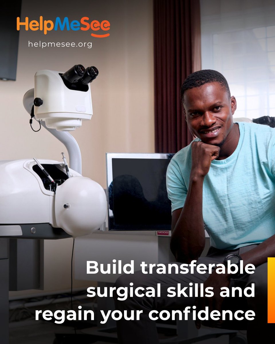 HelpMeSee's tweet image. Ready to sharpen your skills in #MSICS? The HelpMeSee MSICS Course gives you four days of immersive, hands-on training using our advanced HelpMeSee Eye Surgery Simulator.

Build transferable surgical skills and regain your confidence.
🔗 brnw.ch/21wW1it
#ophthalmology
