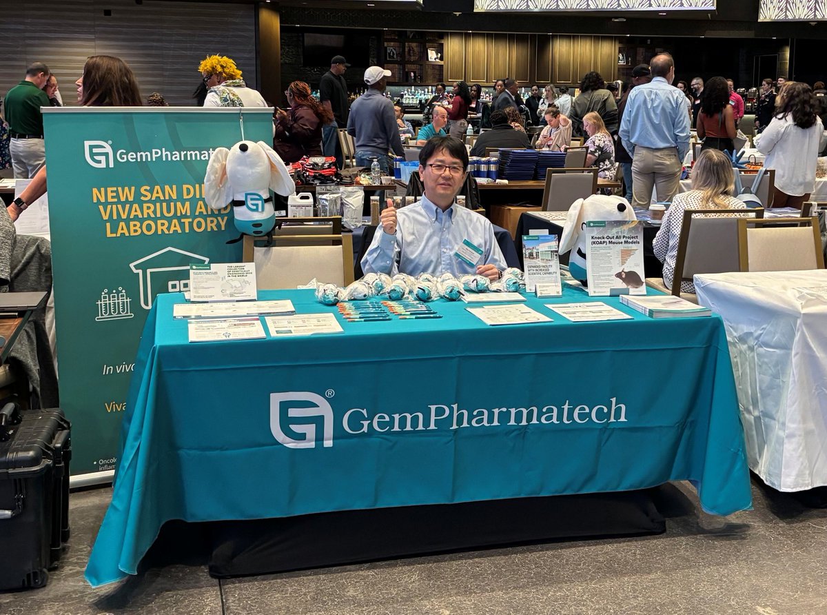 We had an amazing time at the NCAB 2025 Seminar! Thank you to the organizers for organizing such a great and collaborative event.
Reach out to Keiji Furuuchi, PhD if you didn’t have a chance to speak with us. 
#GemPharmatech #NCABAALAS #LifeSciences #Biotech #Networking #Research