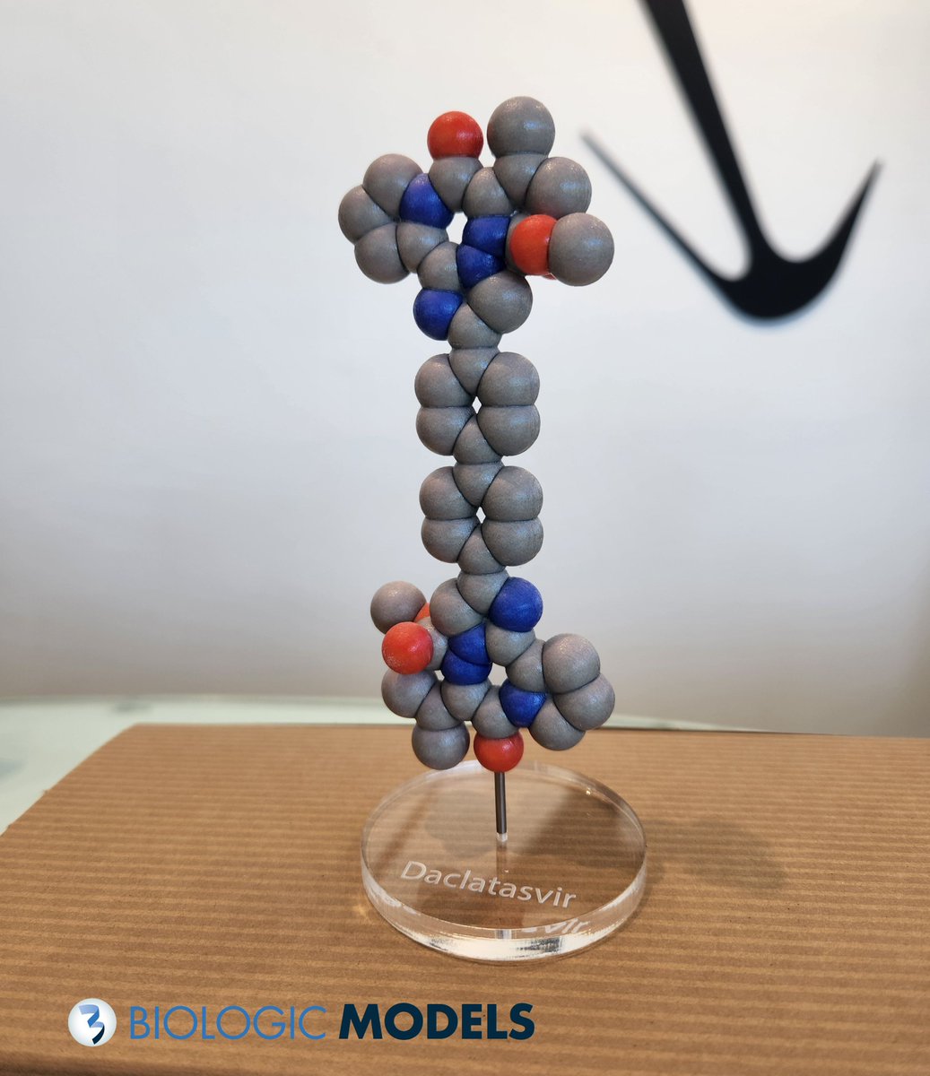 BiologicModels's tweet image. Do you have a colleague who just finished a major accomplishment and you'd like to commemorate their successes? 3D printed protein models with commemorative bases recognize your colleague's accomplishments in molecular biology. Submit a 3D print request at buff.ly/8x5f0BS