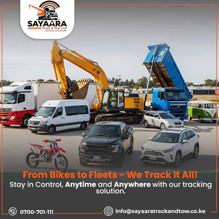 Sayaaratruckltd's tweet image. Complete Tracking for Every Asset You Own

#Cartracking
#Fleetmanagement
#Fuelmonitoring

For inquiries Call 0700 701111