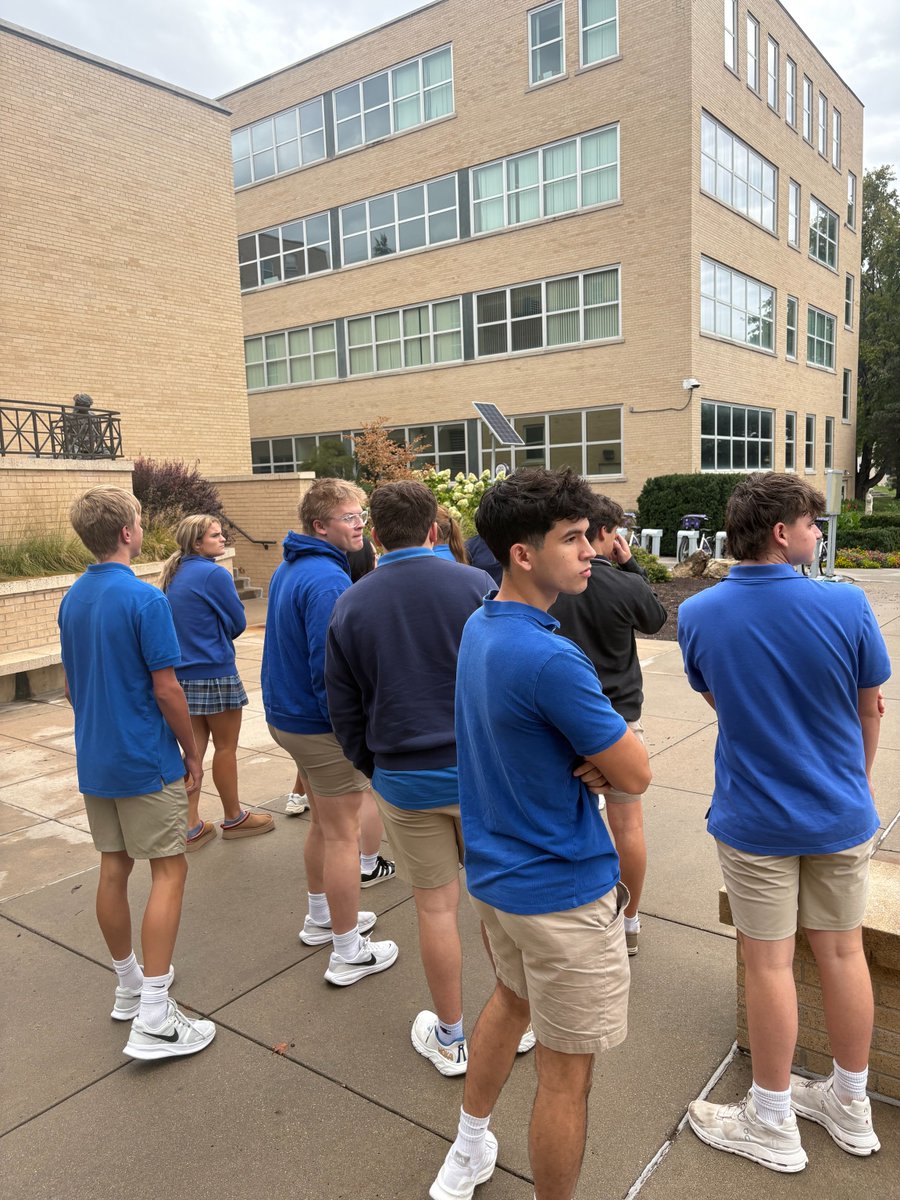 grosscatholic's tweet image. Seniors studying government went to College of Saint Mary to hear oral arguments presented to the Nebraska State Court of Appeals. After hearing the arguments and participating in a Q &amp;amp; A with the judges, students toured the campus. #TeachingTuesday
