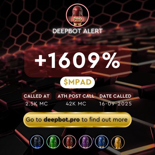 DeepBot_'s tweet image. Deepbot Pro Alert Project scores another winner
To find out more check out deepbot.pro
#DeepBot #DeepBotPRO