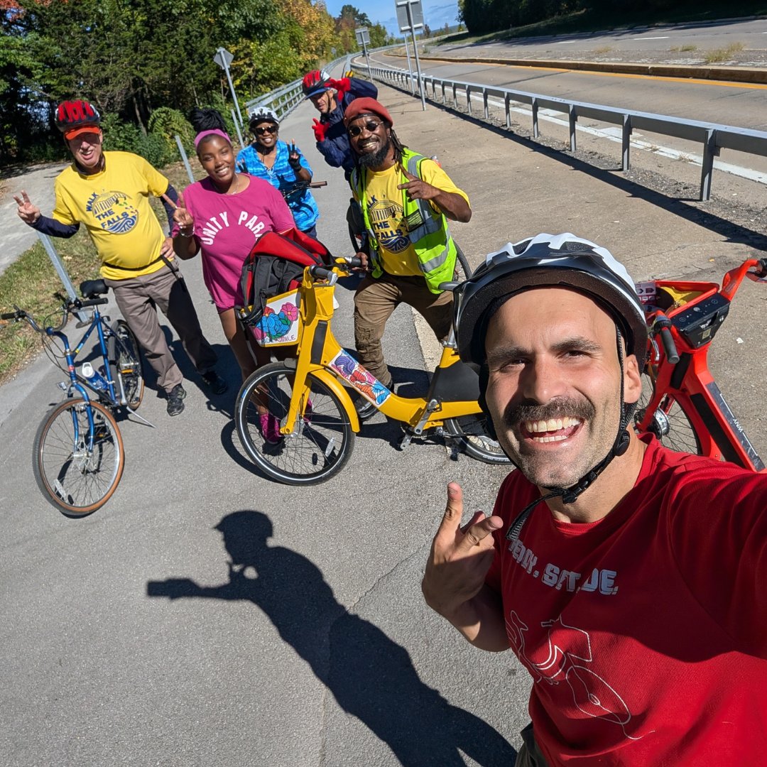 Reddy Bikeshare (@reddybikes) on Twitter photo Thank you everyone who walked, rolled and pedaled at the 9th Annual Walk The Falls! Simon from the Reddy Team, in partnership with <a href="/IH_news/">Independent Health</a> , led the 10-mile biking portion on one of our public art bikes designed by Eat Off Art! @healthiernf and @NFUGRRdid an excellent job. Thank you everyone who walked, rolled and pedaled at the 9th Annual Walk The Falls! Simon from the Reddy Team, in partnership with <a href="/IH_news/">Independent Health</a> , led the 10-mile biking portion on one of our public art bikes designed by Eat Off Art! @healthiernf and @NFUGRRdid an excellent job.