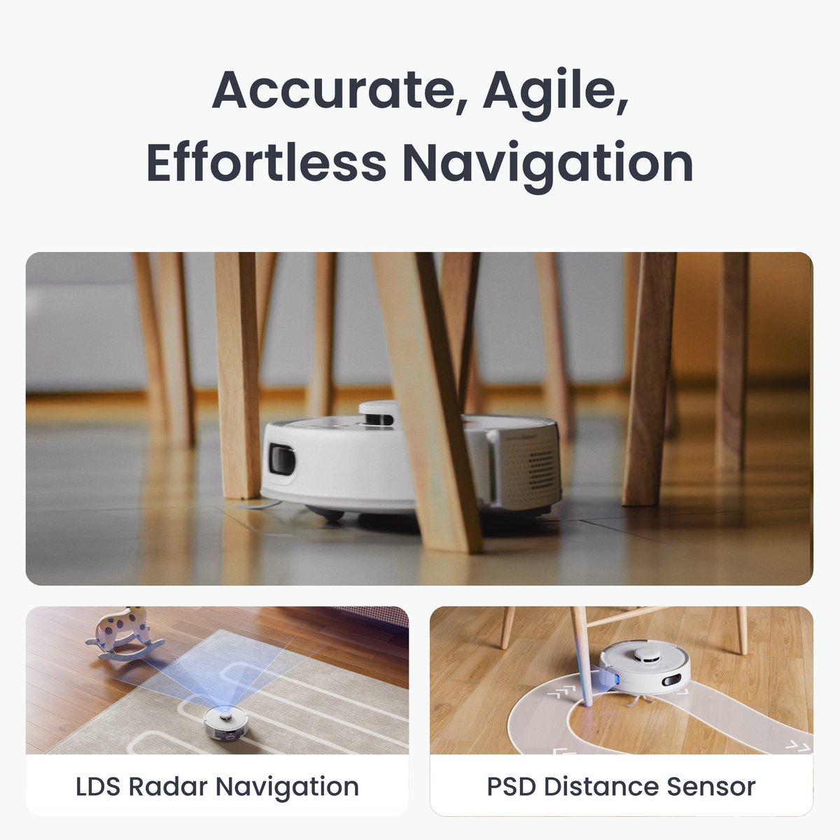 SwitchBot's tweet image. K11+ isn’t just a vacuum, it’s peace of mind.
🌀 Apple Home ready via Matter
🤫 Whisper quiet at 45dB
📍 Precision LDS Radar + PSD sensors
🔋 150 min runtime

Get yours now 👉 geni.us/MJJa
Effortless cleaning, smarter living. #SmartHome