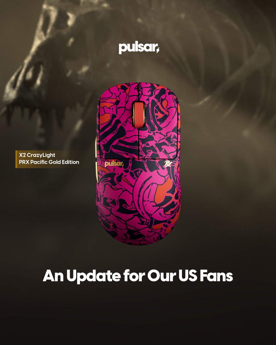 じ*ん様 Pulsar PRX GOLD X2CrazyLight mini PRX Pacific Gold Edition] X2 CrazyLight Mini Gaming Mouse – Pulsar
