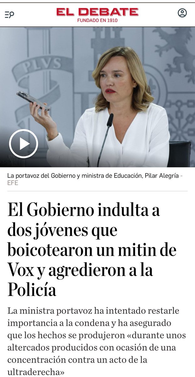 Igarrigavaz's tweet photo. El Gobierno está legitimando y promoviendo la violencia contra VOX, nuestros afiliados, simpatizantes y representantes.

Son responsables de cada agresión sufrida por cualquier español que apoye a VOX. https://t.co/jizintNLTd
