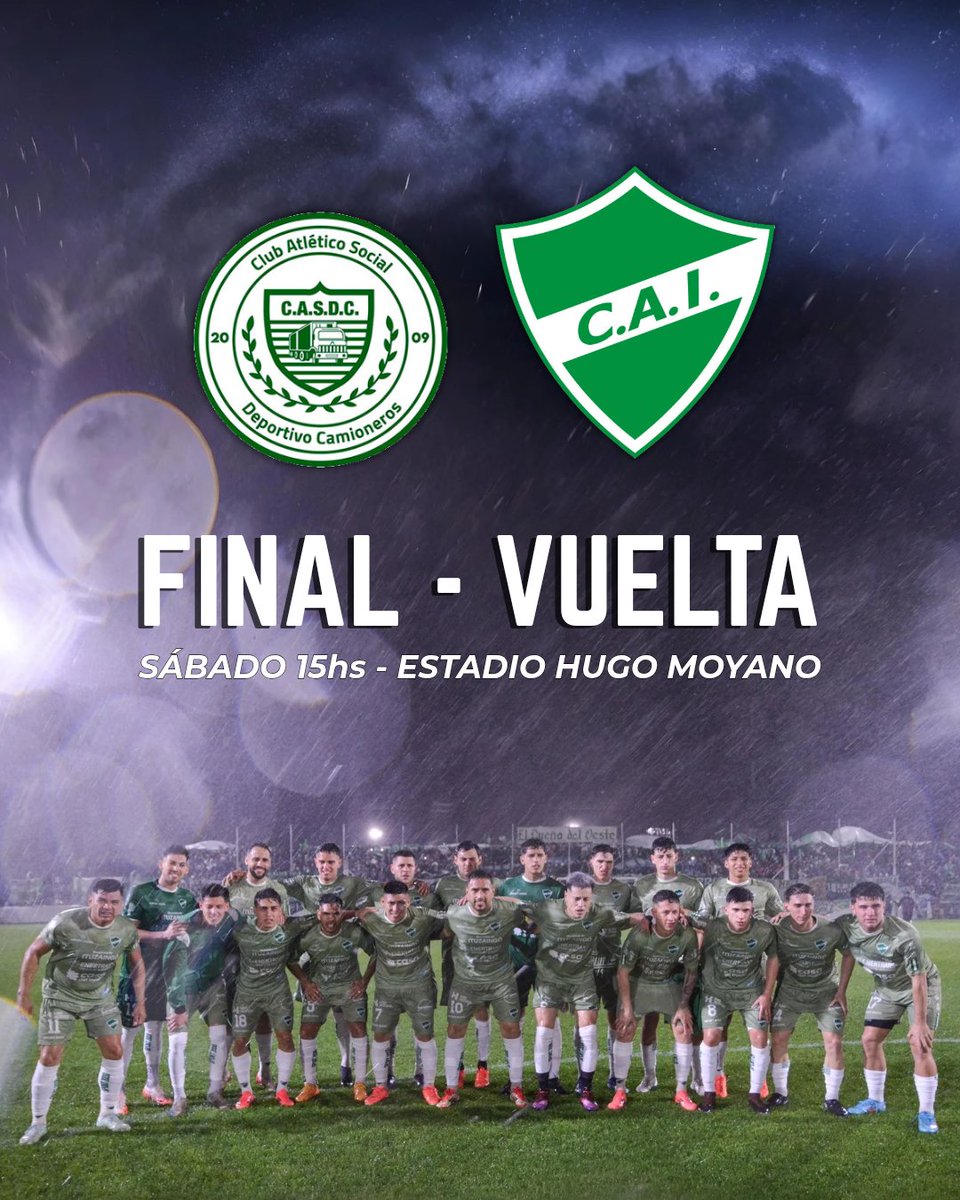 Se viene la segunda parte de esta final.

Vamos todos juntos 👊🏽

#SomosItuzaingó 🟢⚪🟢