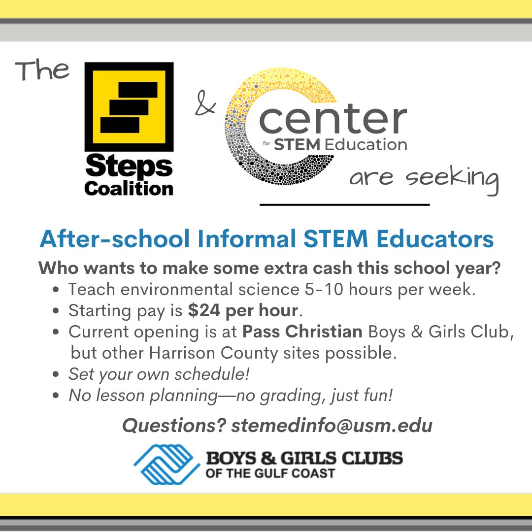 USM Center for STEM Education tweet media