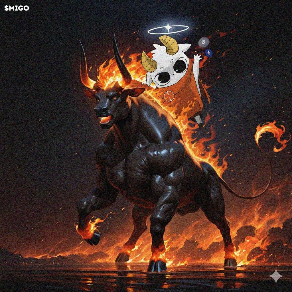 MigoTheGoat's tweet photo. @hemi_xyz @binance $HEMI ‘s mascot riding the bullrun
$MIGO https://t.co/V2jfan4bkK