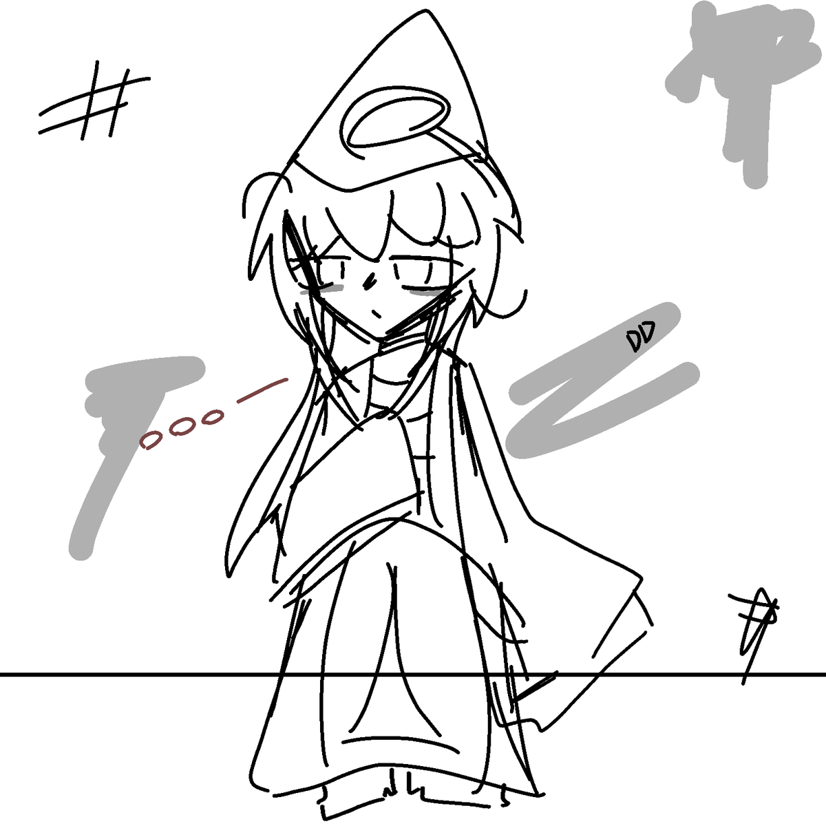 differentdizzy's tweet image. I always thought Majutus had no home, so she usually slept under the bridge